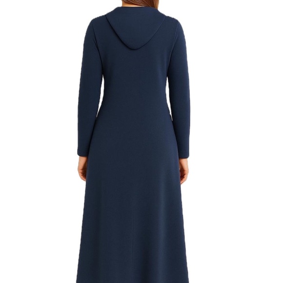 Chic Navy Blue Maxi Dress - Picture 3 of 5